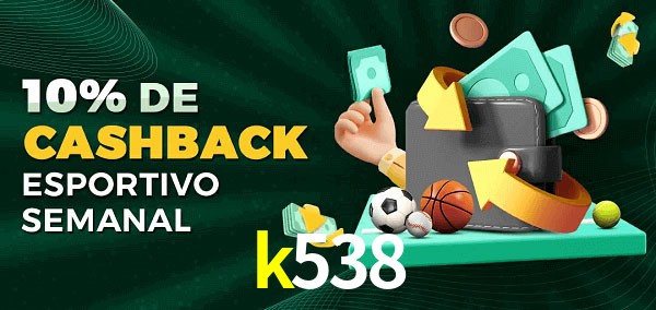 10% de bônus de cashback na k538